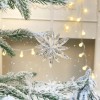 12 Pzas Adornos Cristal Para Árbol De Navidad