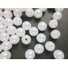 300 Pcs Acrylic Beads Pearl White 8mm Jewelry Making Huey