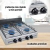Super Flama Parrilla De 4 Quemadores De Gas Toda De