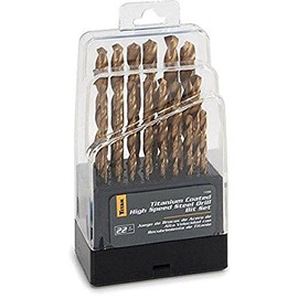 Titan 11006 Toolsium Drill Bit - 22 Piece