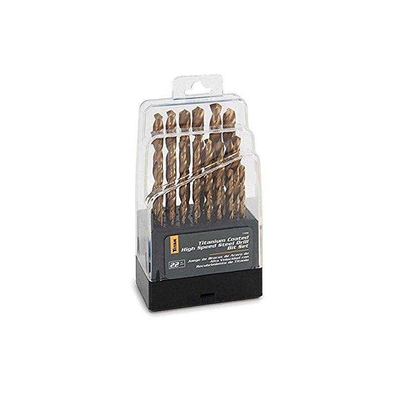 Titan 11006 Toolsium Drill Bit - 22 Piece