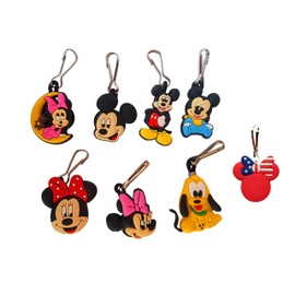 AVIRGO Zipper Pulls for Kids Zipper Tab Zipper Tags Pulls Zipper Extension Zip Fixer for Backpacks, Jackets, Luggage, Purses, Handbags Party Favors Set of 6 Pcs