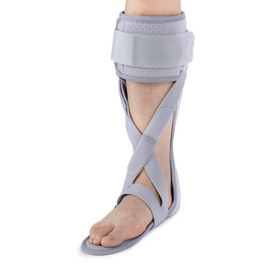 Tairibousy AFO Foot Drop Brace Ankle Foot Orthosis Medical Afo Walking with Shoes for Stroke Hemiplegia (Small-Right)