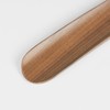 Luxdecor Long Handled Wooden Shoehorns-15in/24in/31.5in Wooden Long Handle Shoe Horn