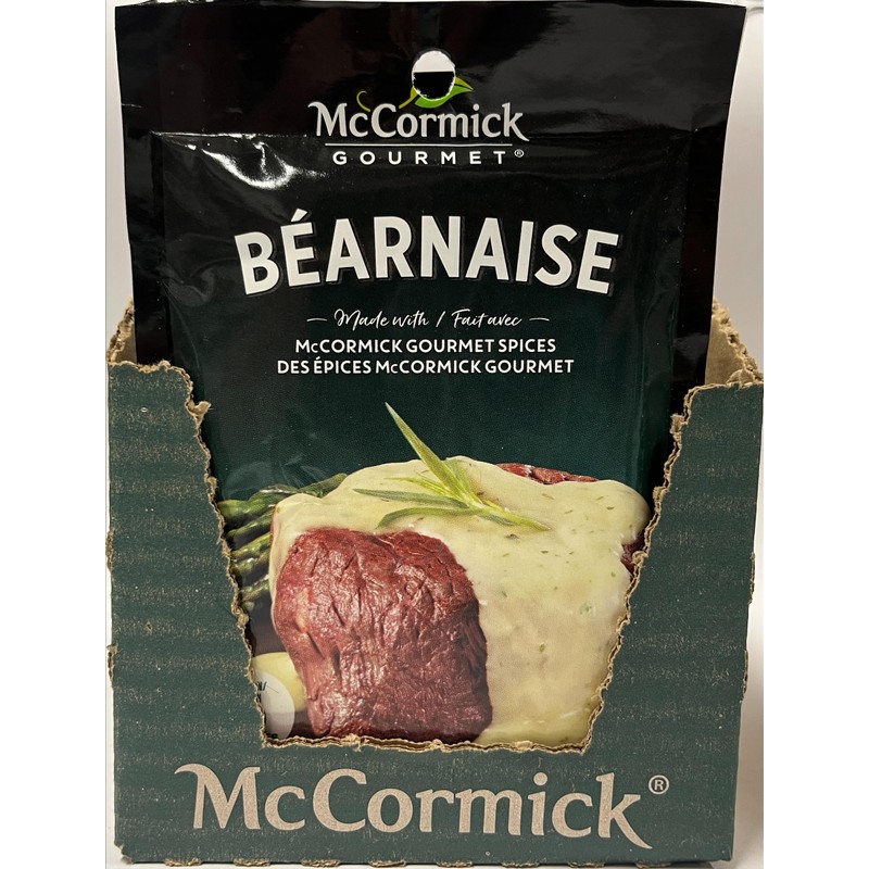 McCormick Gourmet, Dry Sauce Mix, Bearnaise, 56g/2 oz., (9pk) {Imported
