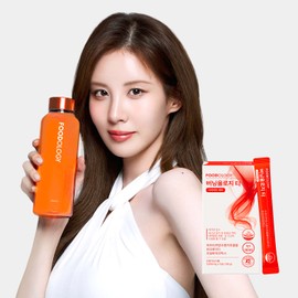 Foodology Seohyun Orange Water Lactobacillus Diet Burningology 15 sachets 1 box / 푸드올로지 서현 주황물 유산균 다이어트 버닝올로지티 15포 1박스