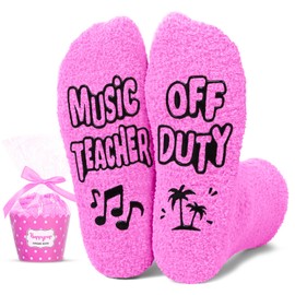 HAPPYPOP Teacher Appreciation Gifts for Women - Socks for Music Teacher, Birthday Holiday Back to School Gifts for Teachers, Music Lover Gifts Socks
