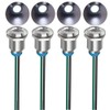 Gebildet Pack of 4 12 mm 3V-4.5V-5V-6V-7.5V-9V LED Metal Indicator