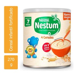 Cereal Infantil Nestum Etapa 2 4 Cereales Lata 270g
