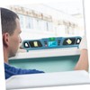 Outanaya Level Ruler Bubble Backlit Measuring Tool for Home Diy