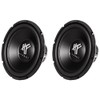 Hifonics HFX12D4-PAIR 400-Watt 12-Inch HF Series Dual 4-OHM Subwoofer, Set of 2
