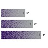 White Water Archery Purple Spray Paint Spatter Reflective Arrow Wraps