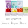 Pill Box Organiser 7 Day for AM and PM, Opret