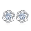 Josfeva Stud Earrings Silver 925, Silver Stud Earrings for Women,