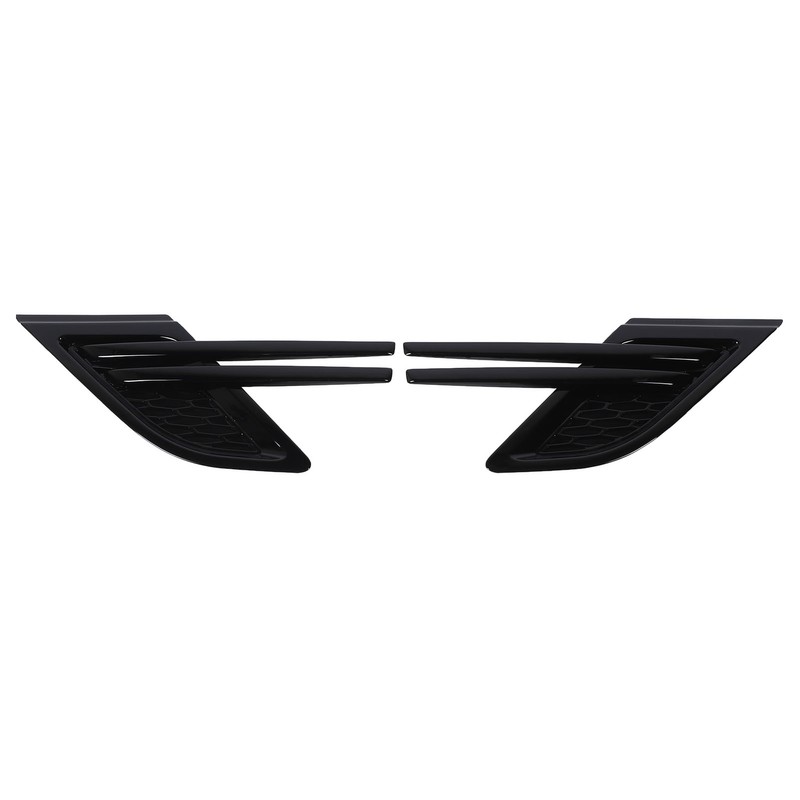 Car Side Vents Grille Trim LR062115 Gloss Black Air Vent