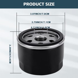 49065-0721 49065-7007 Oil Filter for Kawasaki FR600V FR691V FR651V FX600V FR730V FR541V FX600V FS730 FX600v FS451V FS481V FS691V FS651V FB460V FC420V FC540V FD501D FD590V