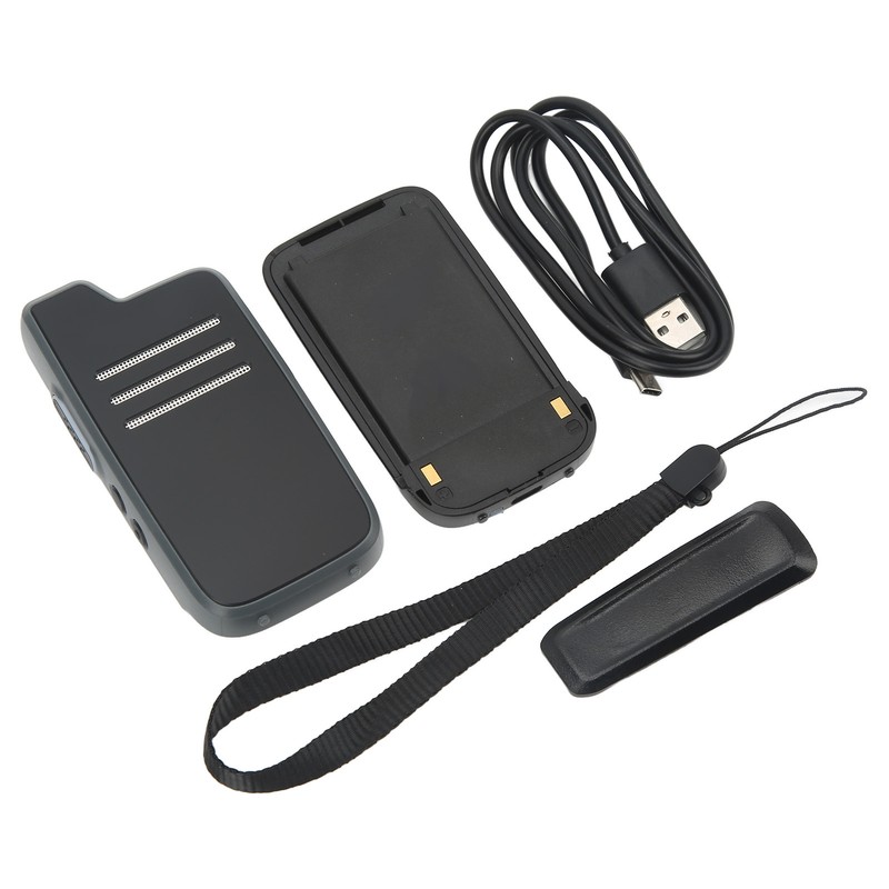 Mini Walkie Talkie Portable Clear Speech Efficient Communication Rechargeable 2