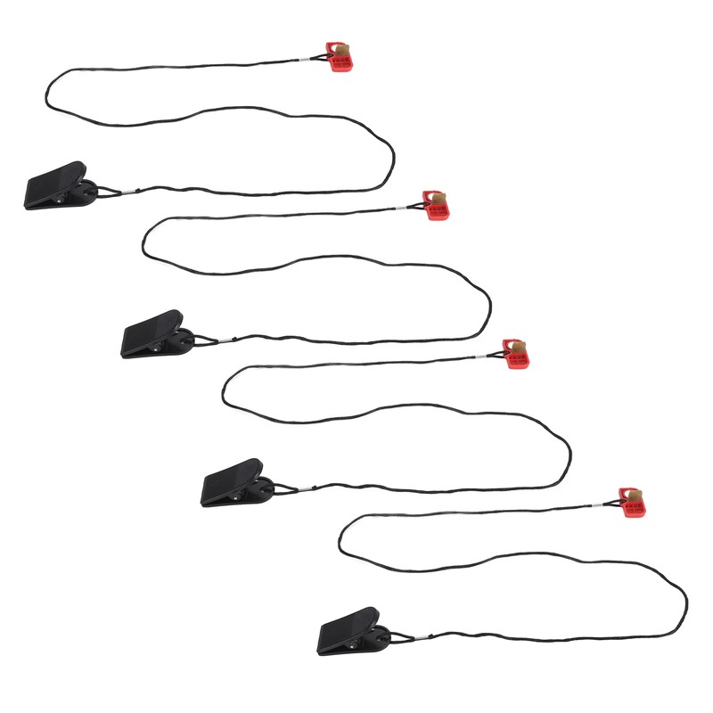 4PCS Treadmill Emergency Stop Switch with Magnet Running Machine Safety