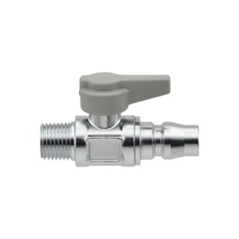 Gaona GA-JM054 Mini Ball Valve for Air, External Screw Plug R1/4, Type 20