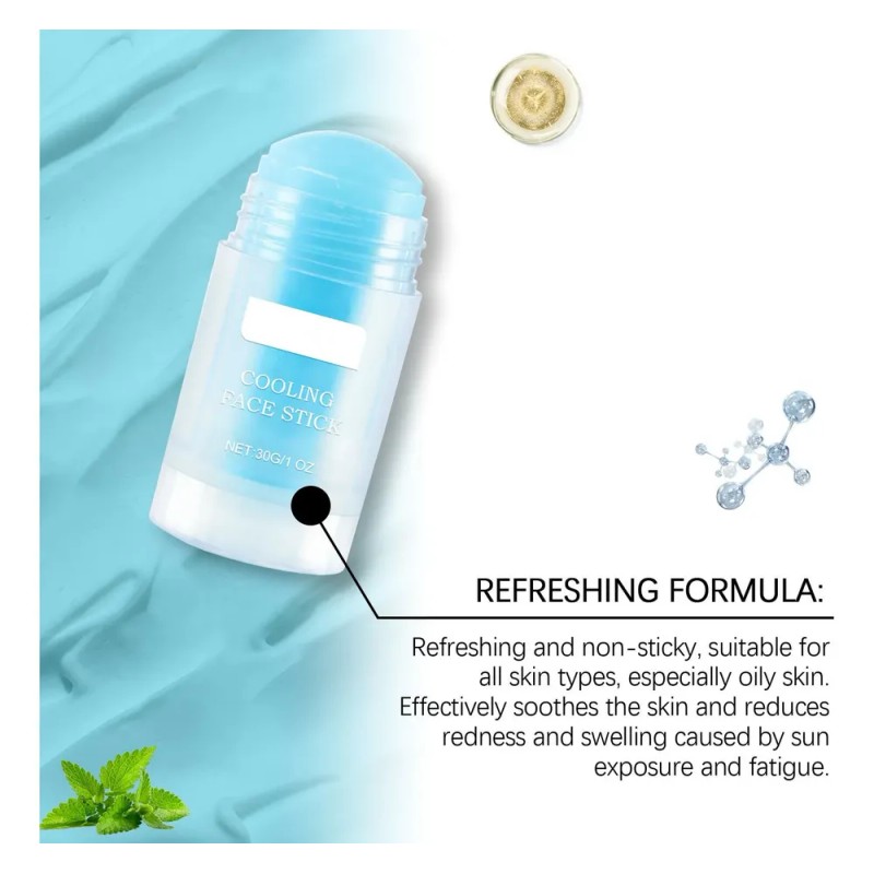 Mascarilla Facial Hidratante Y Calmante, Fresca Y Refrescant