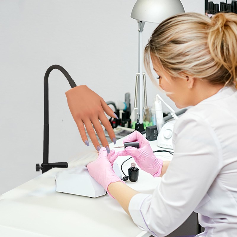 Clear Acrylic Nail Tips, 200pcs False Nails for Salons and