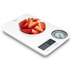 Ozeri Rev Digital Kitchen Scale with Electro-Mechanical Weight Dial, Gray