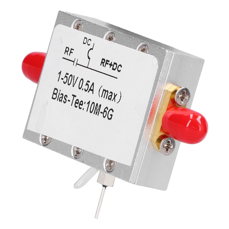 Bias Tee Module Coaxial Feed Low Insertion Loss RF DC