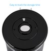 1.5L 304 Stainless Steel Airtight Coffee Beans Container Storage Canister