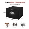 Dokon Cube Garden Furniture Cover, Waterproof, Windproof, Anti-UV Heavy Duty