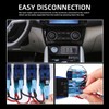Toggle Switch Panel 5 Gang Waterproof Aluminum Switch 12V/26V Rocker
