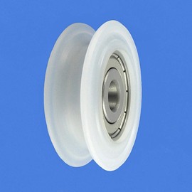 ZAB-S C52/10LL Profile Plastic Roller with Ball Bearing for Rope Polyamide Diameter 29 - Diameter 60 Wheels (C52/10LL)