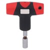 T Handle Wrench Fixed Torsion Chrome Vanadium Steel 1/4in Hex