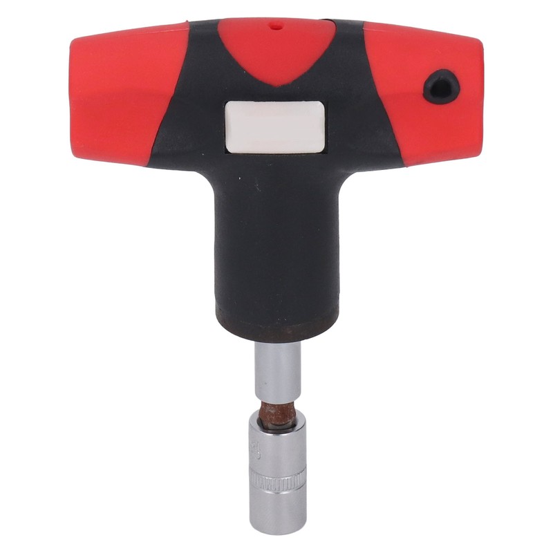 T Handle Wrench Fixed Torsion Chrome Vanadium Steel 1/4in Hex
