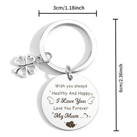Present for Mum,Gifts for Mom,Mum Presents,Mum Keyring,Giftsfor Mum From Son,Gifts for Mum On Her Birthday,Gifts for Mother,Gift for Mum,Gifts for New Mums,Mother's Day Gift,Mummy Christmas Gifts