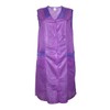 Dederon Apron Nylon Blue or Red, Purple with white dots