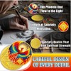 Phoenix of Light 4 Year Sobriety Coin Phoenix NA Sobriety