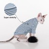 PUMYPOREITY Sphynx Cat Clothes - Soft Hairless Shirt With Sleeves,