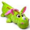 MIJOMA Plush Dog Toy Dragon - Squeaky and Crinkle Sounds