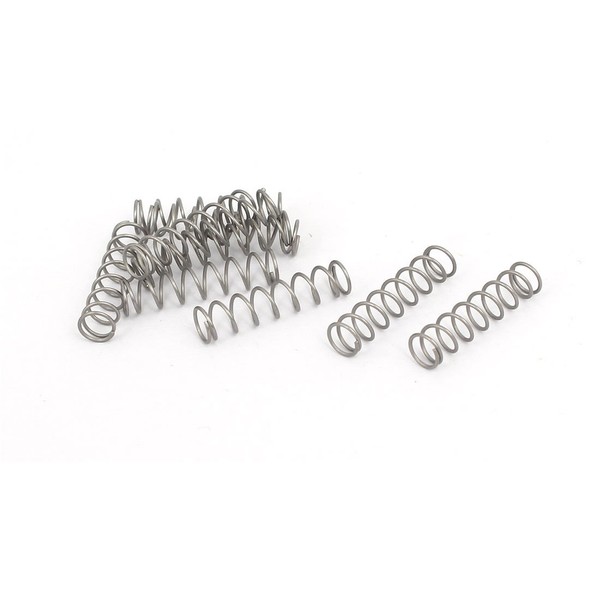 uxcell Compression Spring 304 Stainless Steel Outer Diameter 0.2 inch