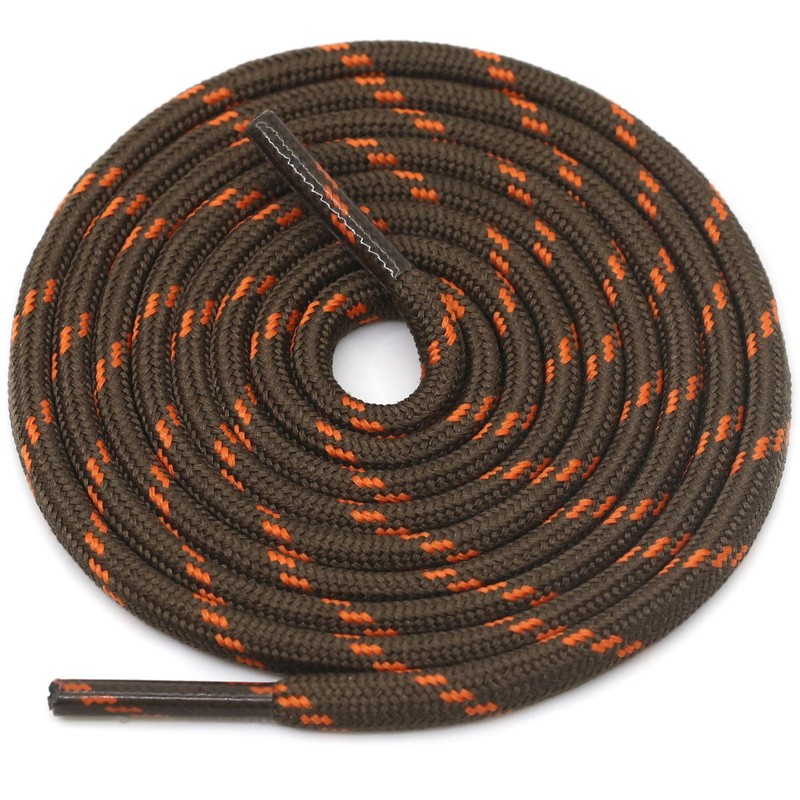 DELELE 2 Pair Thick Round Climbing Shoelaces Hiking Shoe Laces