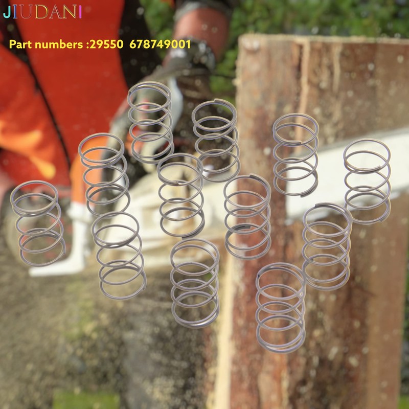 JIUDANI 芝刈り機をアップグレード。屋外用 29550 トリマー 交換用スプリング 6個付き #678749001 - ウィードイーターのための耐久性のあるソリューション。