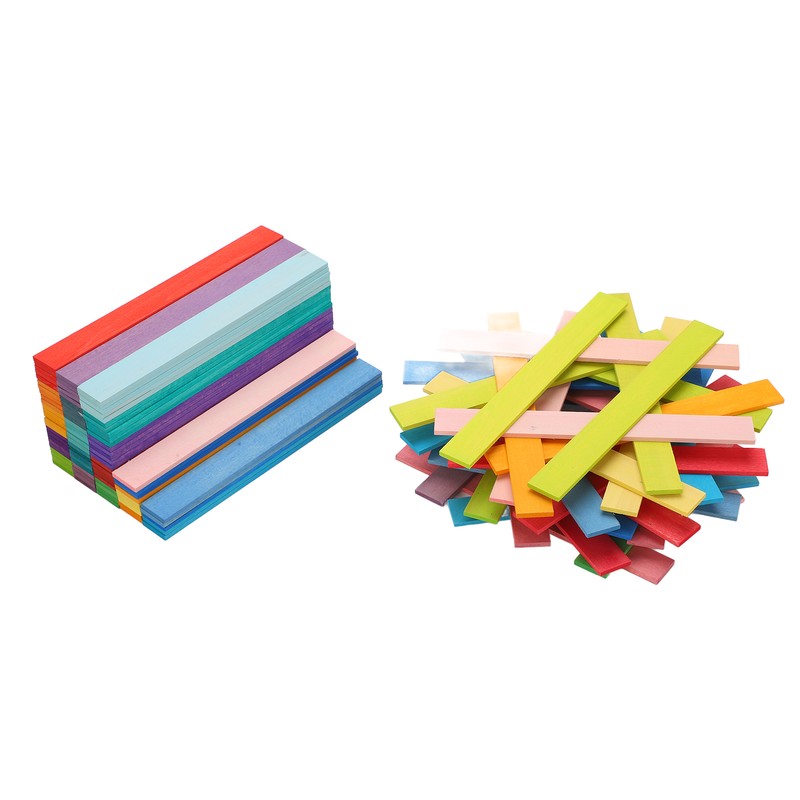 120pcs Wooden Building Blocks Colorful Bridge Building Stacking Toy Toddler