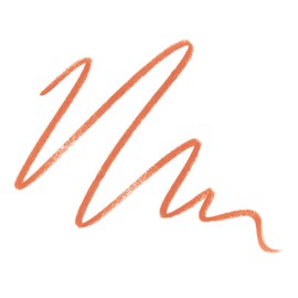 e.l.f. No Budge Precision Eyeliner, Long-Lasting, Creamy Eyeliner with Ultra Fine Tip for Precise Application, Vegan & Cruelty Free, Peach, 0.05 g