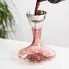 True Fountain Aerating Decanter Funnel, Red and White Wine Funnel
