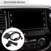 RATCHROLL Stereo Radio Harness for Radios Convenient Bluetooth AUX Adapter