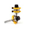 YONICO Router Bits Tongue & Groove Set 3/4-Inch 2 Bit