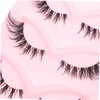 BIUDECO 5 Sets False Lashes Bulk Lashes Bulk Eyelashes Makeup