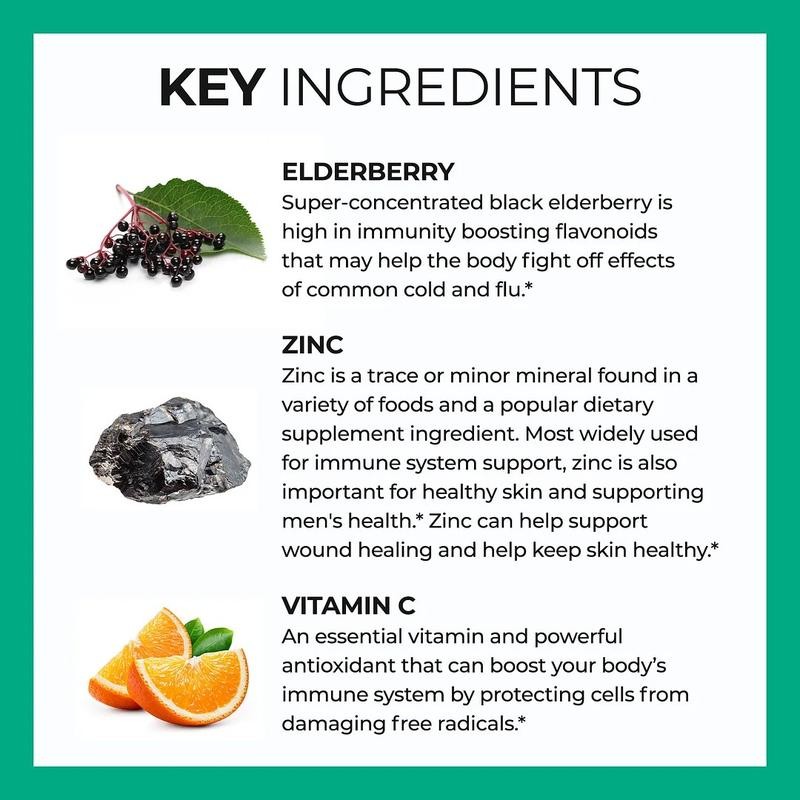 Vitamin world Defense Elderberry Immune Support Gummies