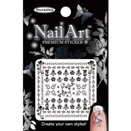 Nail Ssen Nail Art Sticker NSA-B-19 / 네일쎈 네일아트스티커 NSA-B-19