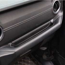 Voodonala for Jeep JL GrabTray Passenger Storage Tray Organizer Grab Handle Storage Box for 2018 2019 Jeep Wrangler JL JLU 2020 Gladiator JT